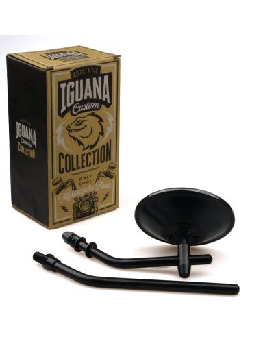 MIROIR ROND NOIR APPROUVÉ