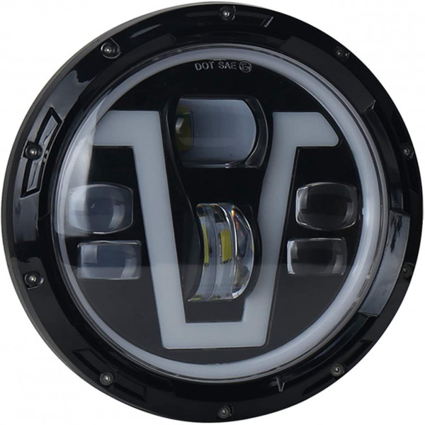 LED VICTORY LENS FOR 7 " INCH HEADLIGHTS