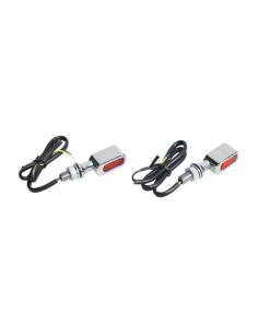 Comprar Intermitentes Fastline 3-1 Cromo Ambar Con Luz De Freno Y Posicion a precio de oferta 2