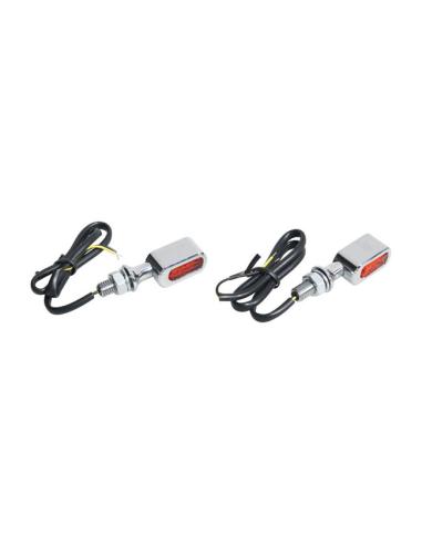 CLIGNOTANTS À BARRES DE CROMO FASTLINE 3-1 AVEC FEUX DE FREIN ET POSITION