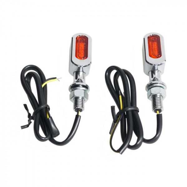 INTERMITTENT FASTLINE 3-1 AMBER CHROME WITH BRAKE LIGHT AND POSITION