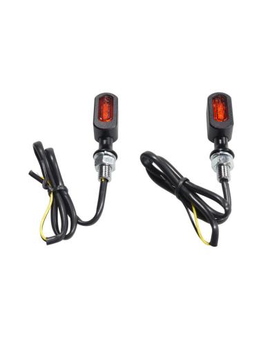 Comprar Intermitentes Fastline Negros Lente Ambar a precio de oferta