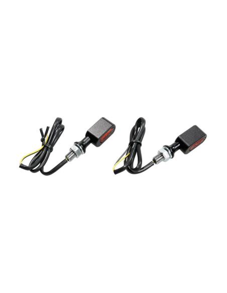 Comprar Intermitentes Fastline Negros Lente Ambar a precio de oferta