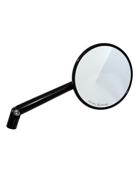 MIRROR MONTANA REVERSIBLE ROUND REVERSIBLE HOMOLOGATED MIRROR BLACK