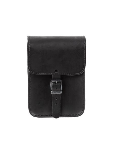 Comprar Bolsa De Respaldo Ledrie De Piel Negra a precio de oferta
