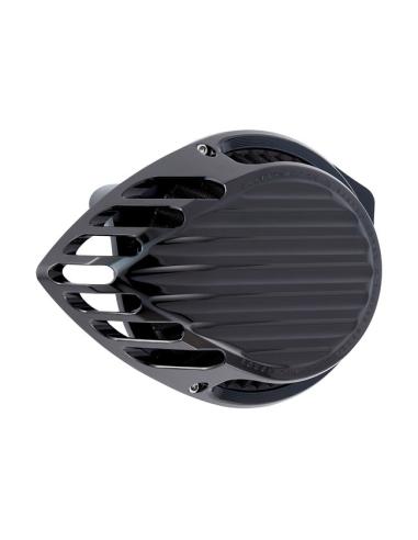 ROUGH CRAFTS TEARDROP FINNED BLACK HD M8 FILTRE À AIR