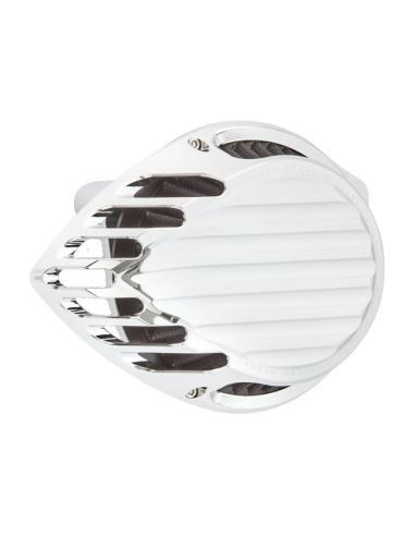 Acquista Filtro Aria Rough Crafts Teardrop Finned Cromato Hd M8 a prezzo speciale