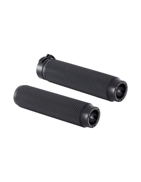 Comprar Puños Rough Crafts Knurled Rubber Negros Hd a precio de oferta