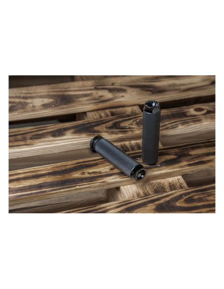 Comprar Puños Rough Crafts Knurled Rubber Negros Hd a precio de oferta