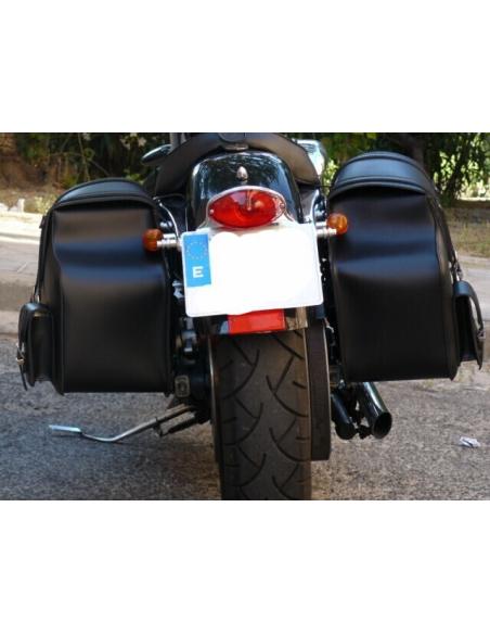 ALFORJA RIGHT SPORTSTER HOLLOW BUFFER