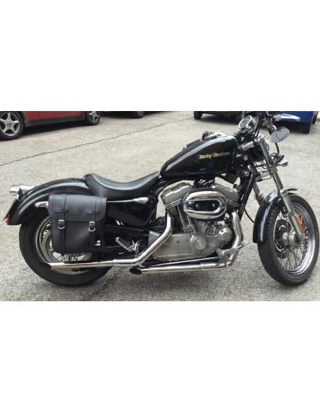 ALFORJA CENTURION RIGHT WITH SPORTSTER BUFFER HOLE