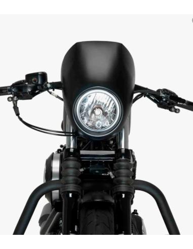 MATTE PRETO MINI CUPULA PARA HD SPORTSTER