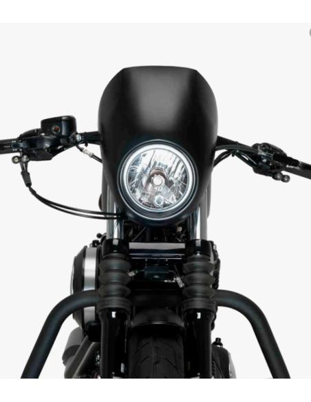 MATTE PRETO MINI CUPULA PARA HD SPORTSTER