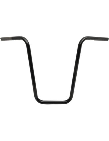 GUIADOR SUSPENSÓRIOS PRETOS BRILHANTES DE 18" (45CM) BASE ESTREITA