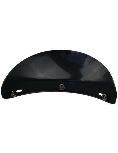 Vintage Black Visor For Helmets With Square Brackets
