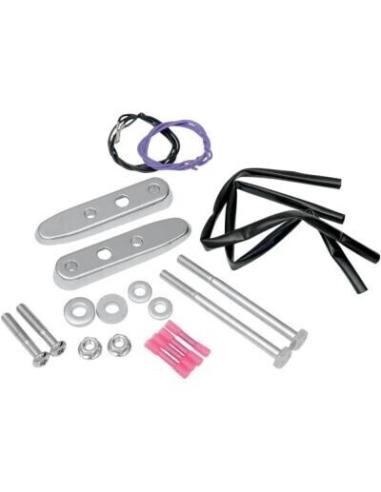 CHROME REAR TURN SIGNAL RELOCATION KITS