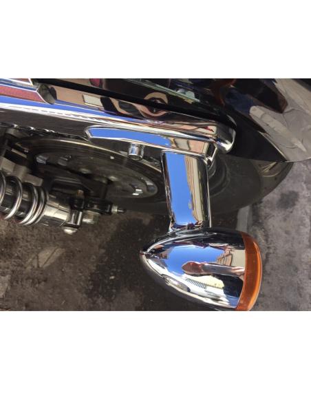 CHROME REAR TURN SIGNAL RELOCATION KITS