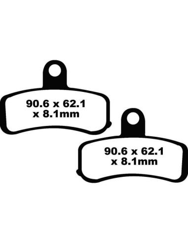 Comprar Pastilla Ebc Fa457Hh Sinterizada a precio de oferta