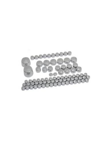 KIT BOUCHON CHROMÉ SPORTSTER 04-UP