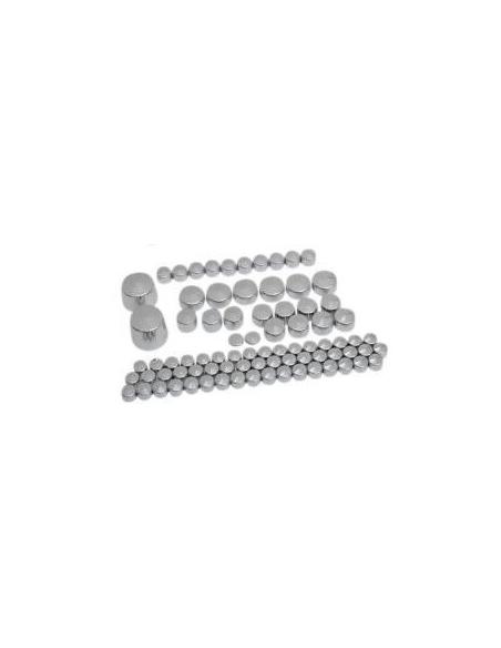 KIT BOUCHON CHROMÉ SPORTSTER 04-UP