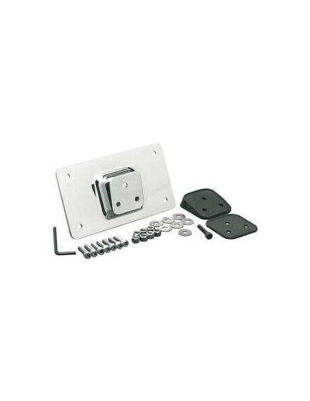 CHROME LICENSE PLATE MOUNT