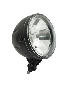 5 FAROL DE CLARATO PRETO 3/4 COM ANEL LED APROVADO