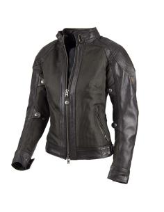 BYCITY SAHARA LADY SUMMER JACKET BRUN CUIR ET MAILLE
