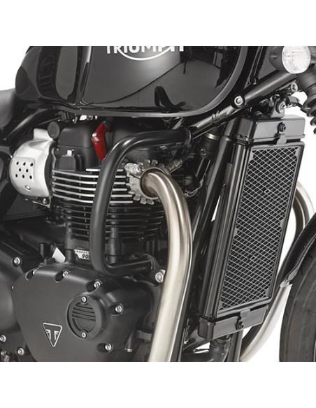 Comprar Defensa Negra Triumph Bonneville T100/T120 17-20 a precio de oferta