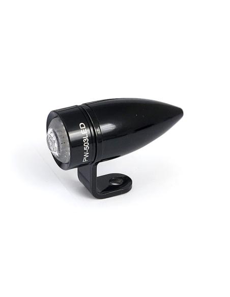 TAIL LIGHT MONO II BLACK HOMOLOGATED