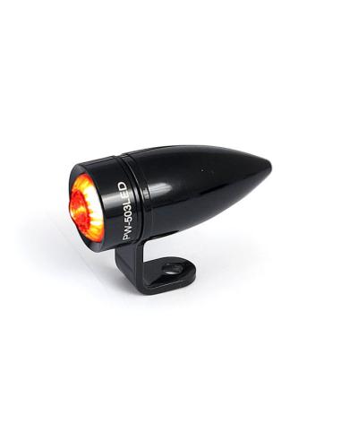 TAIL LIGHT MONO II BLACK HOMOLOGATED