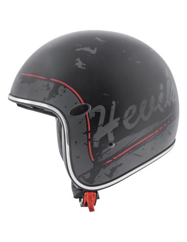 CASQUE HEVIK HV29 NOIR ET GRIS