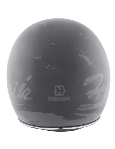 CASQUE HEVIK HV29 NOIR ET GRIS