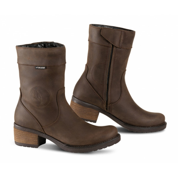 FALCO AYDA 2 BROWN WOMEN'S ANKLE BOOTS