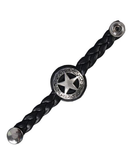 STAR WAISTCOAT EXTENDER SHERIF LEATHER