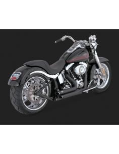 Comprar Escapes Shortshots Negros Para Softail De 1986 A 2011 a precio de oferta