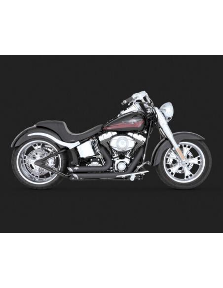 Acquista Scarichi Shortshots Neri Per Softail Dal 1986 Al 2011 a prezzo promozionale