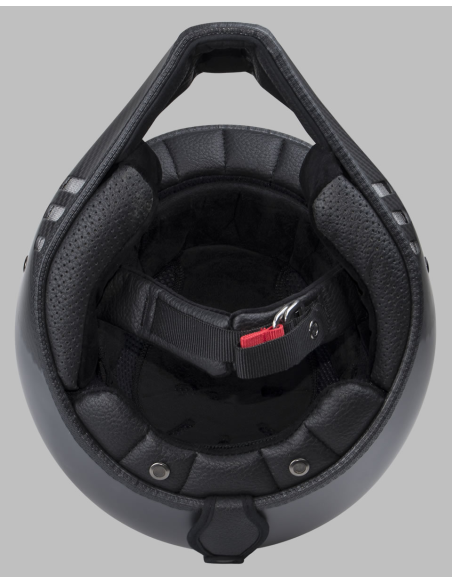 CAPACETE NZI MAD CARBON BLACK