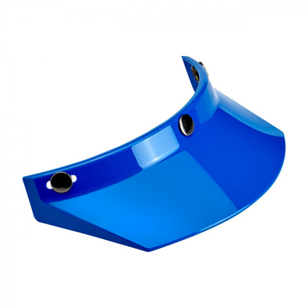 BLUE MOTORCYCLE VISOR FOR BILTWELL HELMETS AND OTHERS