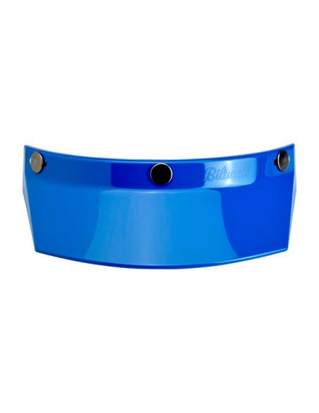VISIÈRE BLEUE DE MOTO POUR LES CASQUES BILTWELL ET AUTRES