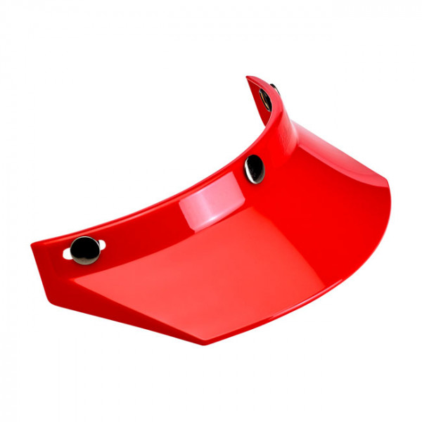 RED MOTORCYCLE VISOR FOR BILTWELL HELMETS AND OTHERS