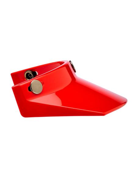 VISIÈRE ROUGE DE MOTO POUR LES CASQUES BILTWELL ET AUTRES