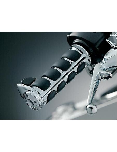 PREMIUM ISO-GRIPS WITH THROTTLE BOSS FITS HD