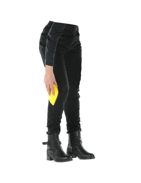 WOMEN ' S LEGGING WITH KEVLAR OVERLAP JANE BLACK -APPROVED