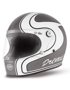 Comprar Casco Integral Premier Trophy Blanco Y Gris a precio de oferta