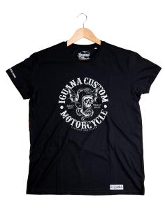 Comprar Camiseta Dragon Skull Negra Iguana Custom Collection a precio de oferta 2