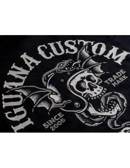 Comprar Camiseta Dragon Skull Negra Iguana Custom Collection a precio de oferta