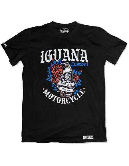 CAMISA SKULL AND ROSES IGUANA CUSTOM COLLECTION