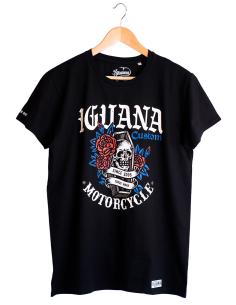 SKULL AND ROSES T-SHIRT IGUANA CUSTOM COLLECTION 2