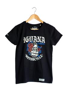 Comprar Camiseta Femenina Skull And Roses Iguana Custom Collection a precio de oferta 2