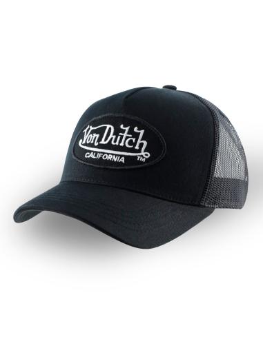 TAMPA PRETO DE BASEBOL - VON DUTCH LOFB